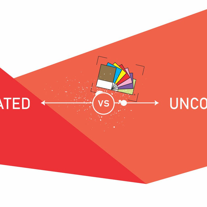 Understanding the Differences Between Coated and Uncoated Card Stocks in Printing - Clubcard Printing USA