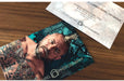 4x6 postcards printed on 19pt suede stock with Steven Michael Photography logo in raised iridescent foil
