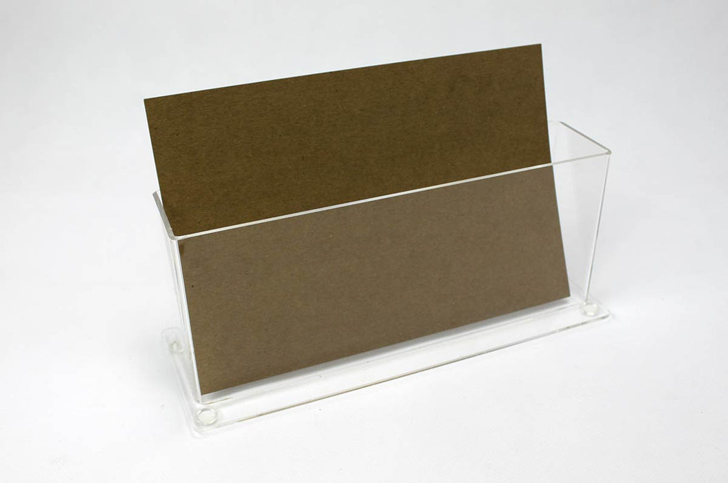 Standing Post Card Acrylic Postcard Stand, a simple, high quality straight-back postcard ...