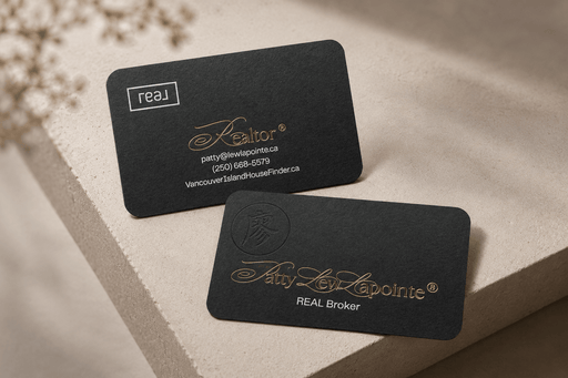 Black Uncoated Business Cards 34pt - Clubcard Printing USA