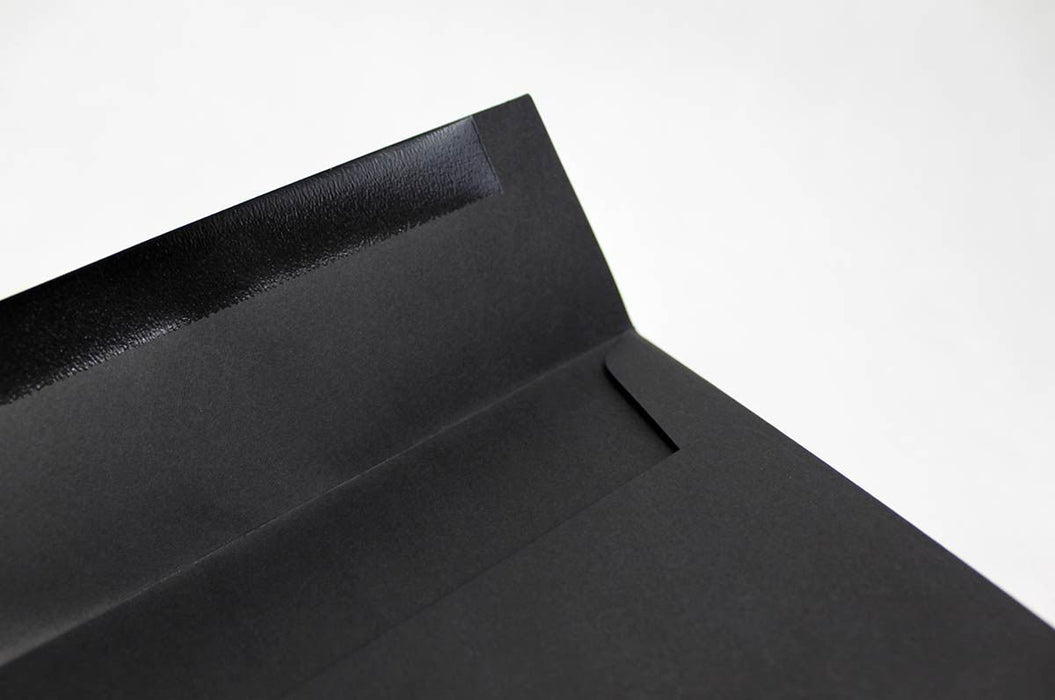 Blank Eclipse Black Envelopes 60lb - Clubcard Printing USA