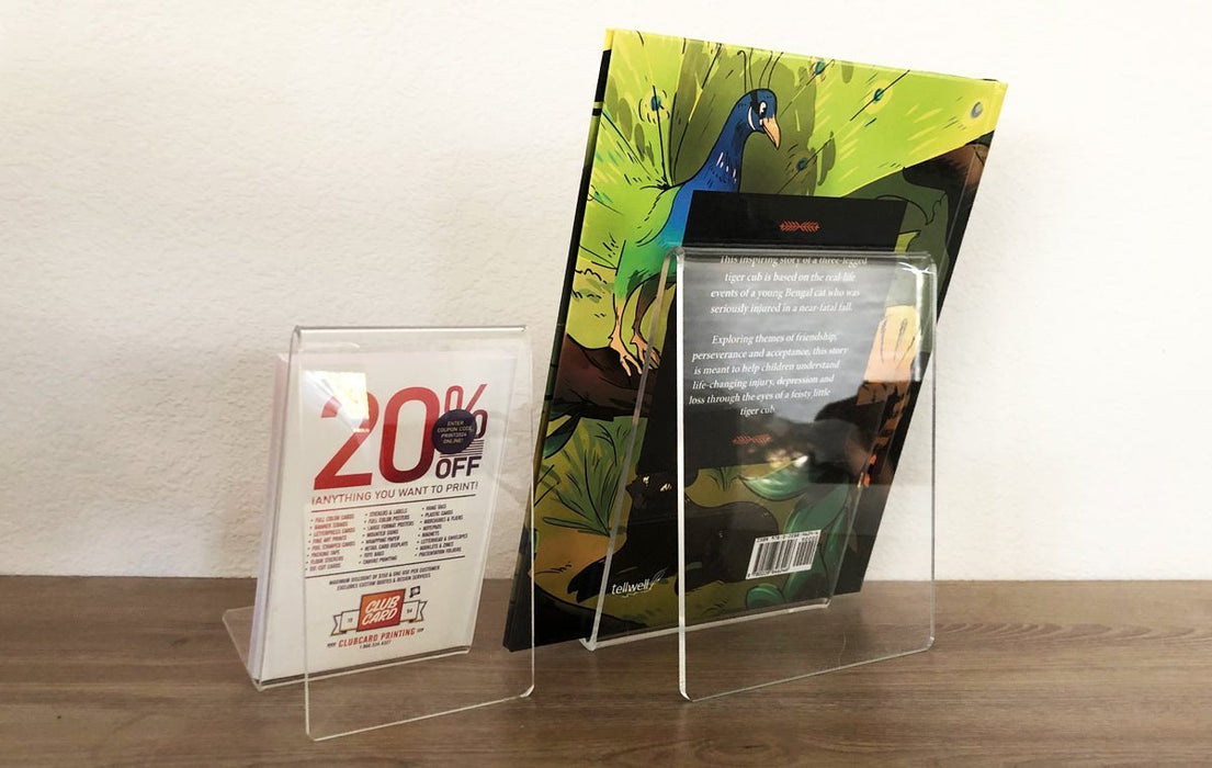 Bestseller Transparenter Acryl-Tischaufsteller Werbe-Broschürenhalter Tisch-Post Bestseller Transparenter Acryl-Tischaufsteller Werbe-Broschürenhalter Tisch-Post