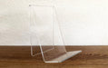 Clear Acrylic Easel Style Book Display Stand 4" Wide - Clubcard Printing USA