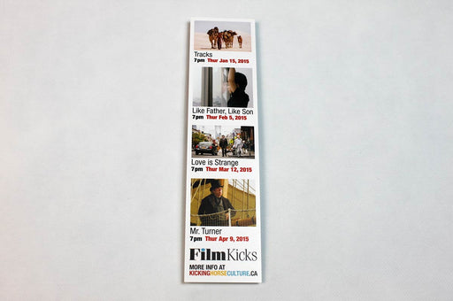 Coated One Side Bookmarks 16pt - Clubcard Printing USA