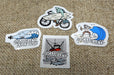 Custom Shape Vinyl Stickers - Clubcard Printing USA