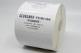 Foil Stamped Non - Weatherproof Flexo Stickers - Clubcard Printing USA