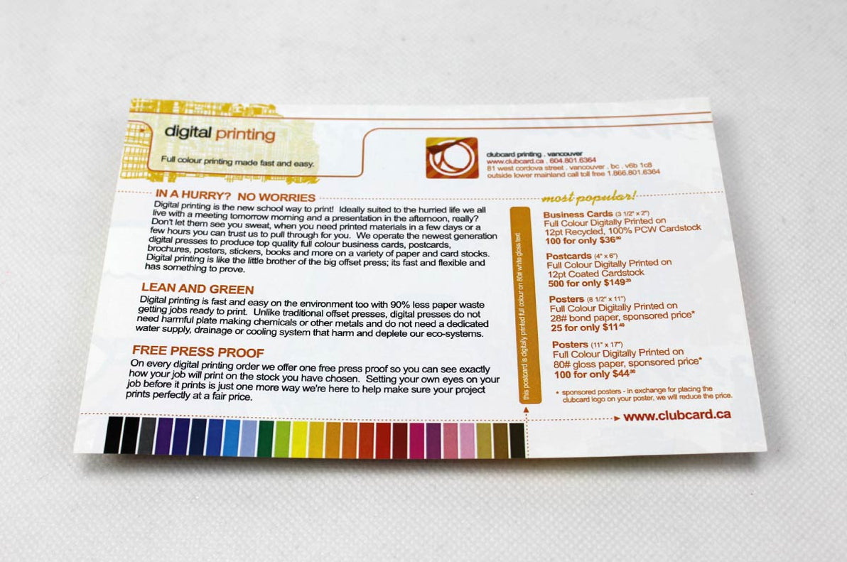 Gloss DVD Covers 80lb — Clubcard Printing USA