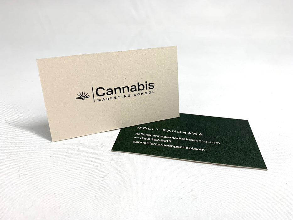 Hemp Business Cards 18pt - Clubcard Printing USA