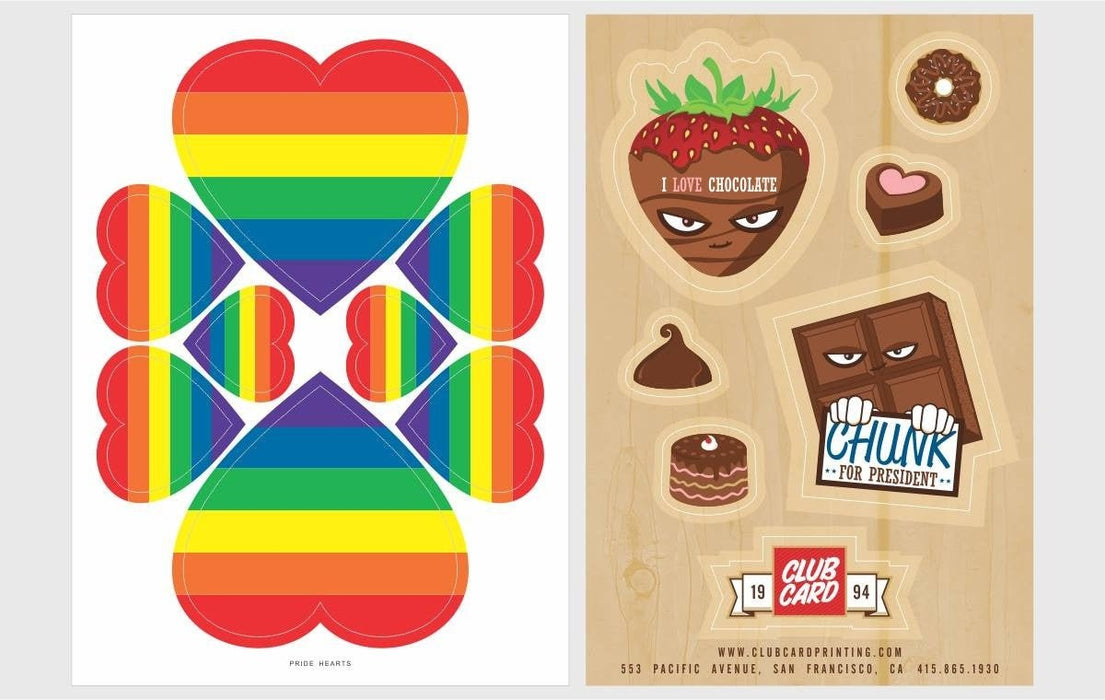 Multiple Design Sticker Printing Print Multiple Sticker Designs On Vinyl Sheets | Clubcard Printing ...