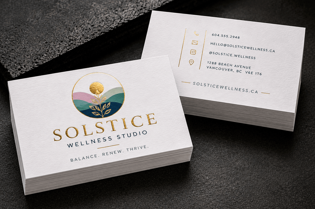 Recycled Uncoated Business Cards 12pt - Clubcard Printing USA