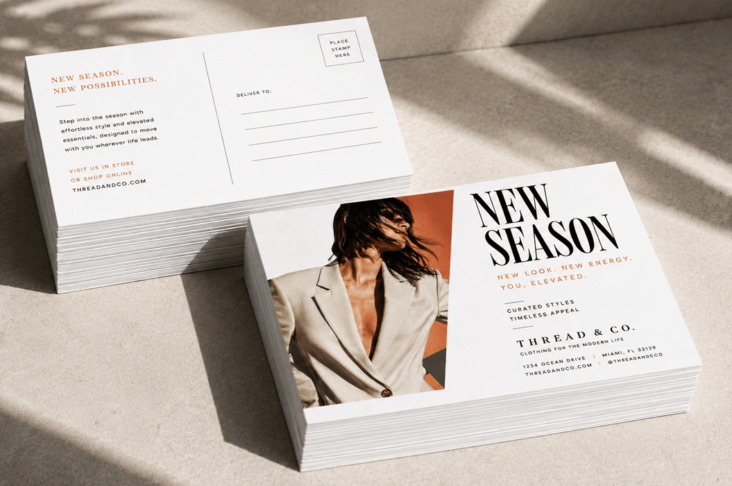 Recycled Uncoated Postcards 24pt - Clubcard Printing USA