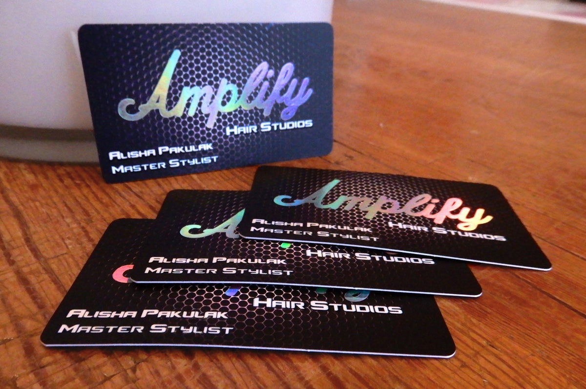 Silk Laminated Cards With Die Cutting, UV Gloss And Foils
