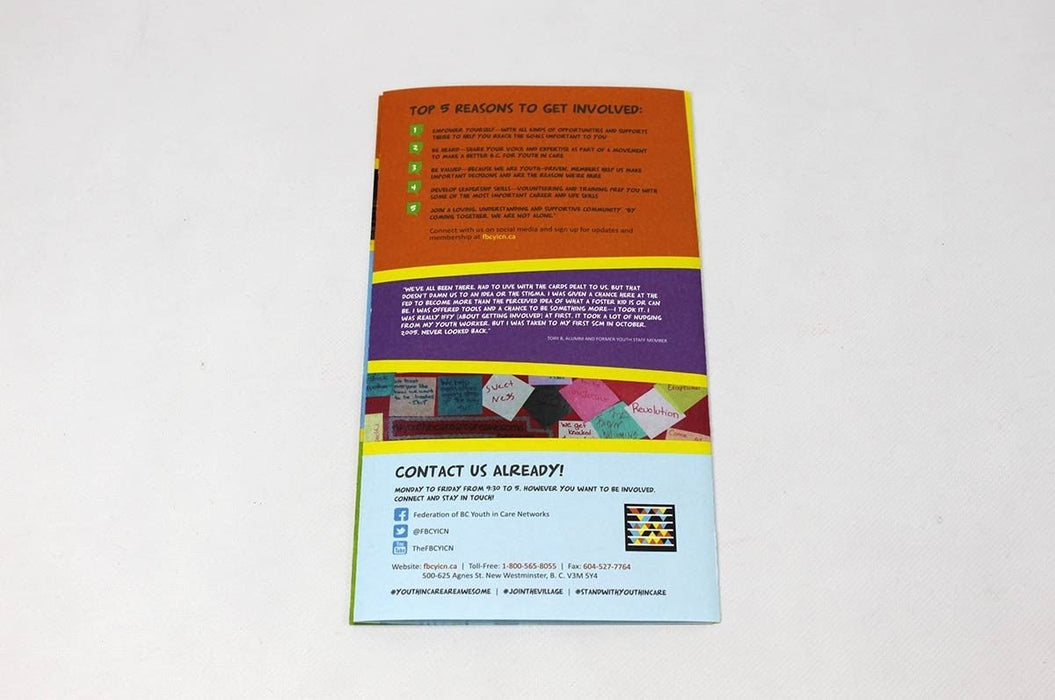 Uncoated Brochures Offset 70lb - Clubcard Printing USA