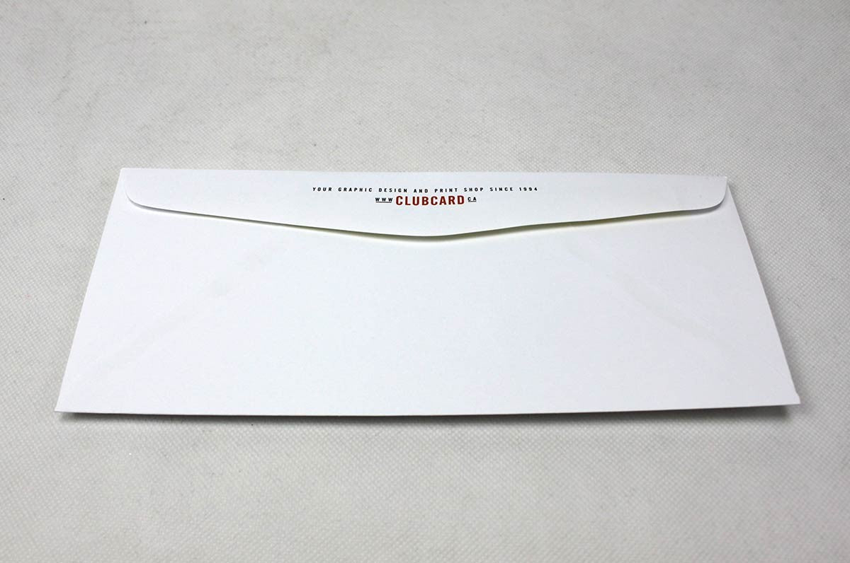 No. 9 Remittance Envelope Printing On Uncoated 70lb Paper