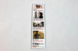 Print bookmarks in full color on 16p coated card stock. Bookmark example by Film Kicks (kickinghorseculture.ca/film-kicks)