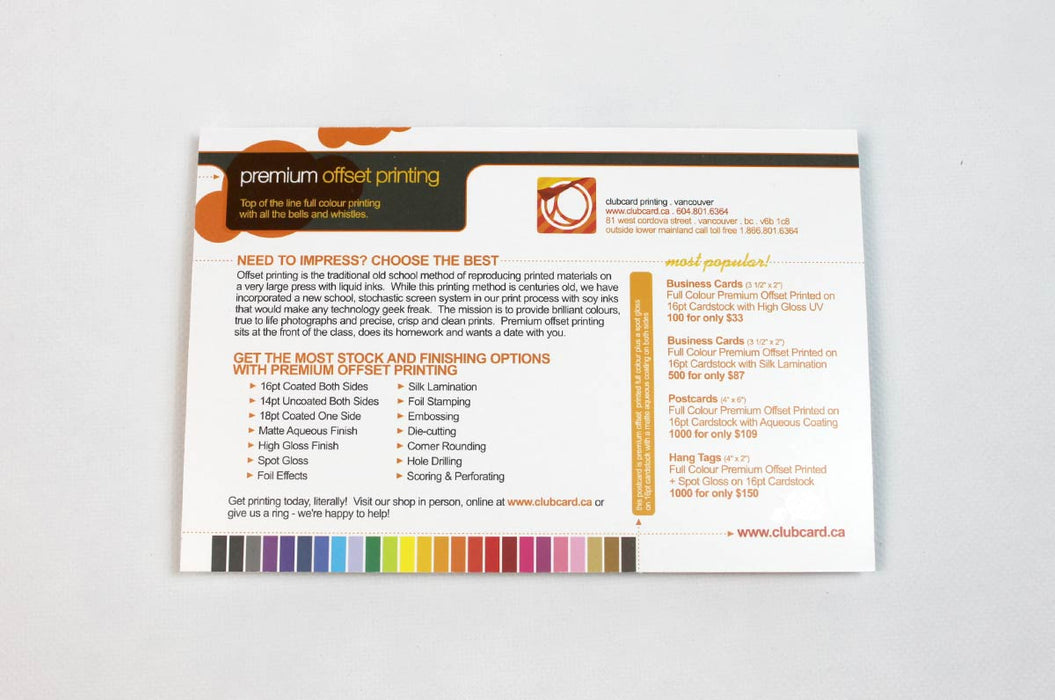 printing business card stock - HP Support Community - 8617623