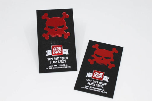 Small Cards Printed On 20pt Soft Touch Laminated Stock — Clubcard