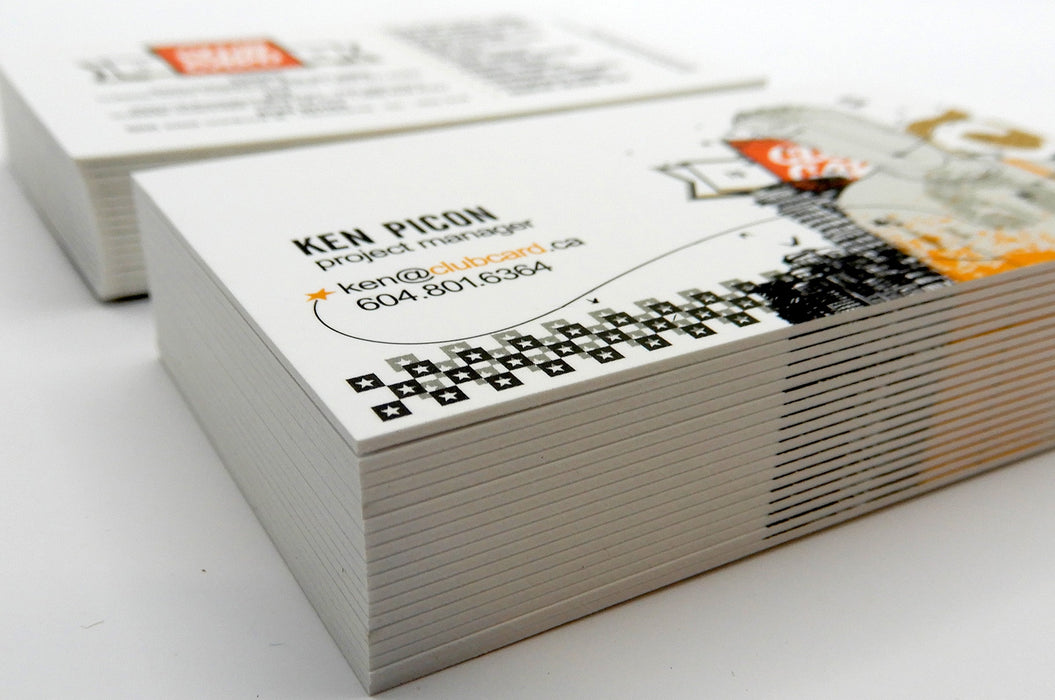 Small Cards Printed On 20pt Soft Touch Laminated Stock — Clubcard