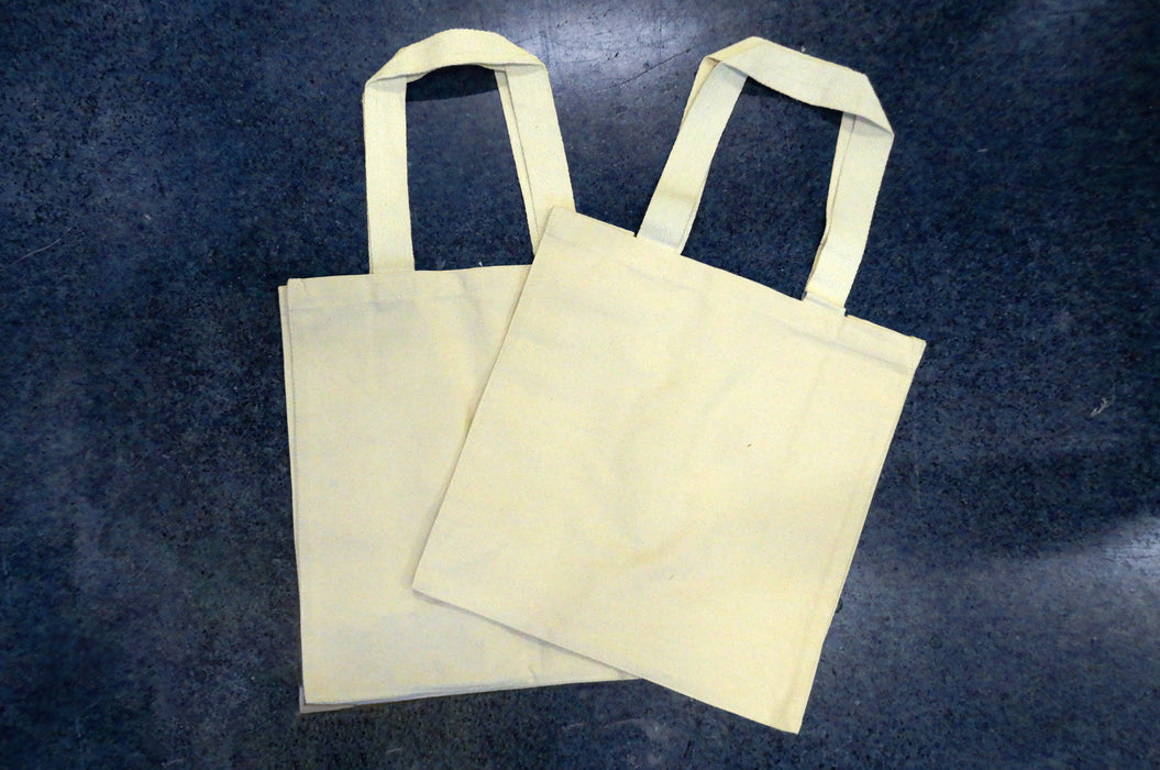 Orders Blank Unprinted Tote Bags At Clubcard Printing USA
