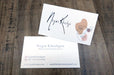 12pt Uncoated Business Cards for Negar Khoshgoo | Makeup Artist and Hairstylist Business Card | Clubcard Printing USA