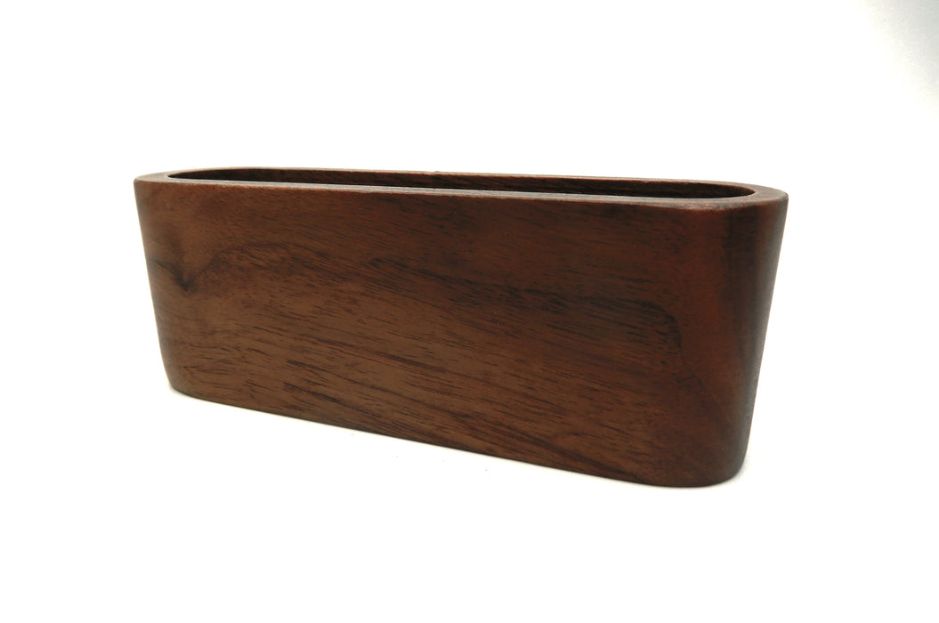 Rustic Brown Wood Card Box
