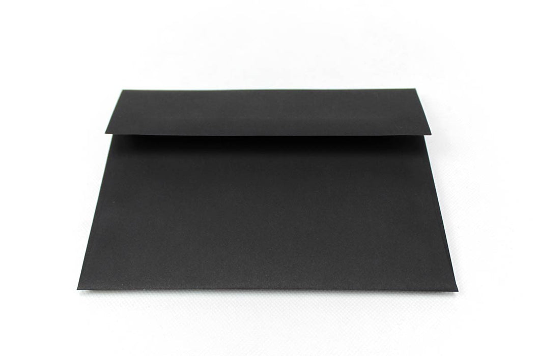 Blank Pure Black Envelopes In A7, A9 or Number 10 Sizes — Clubcard