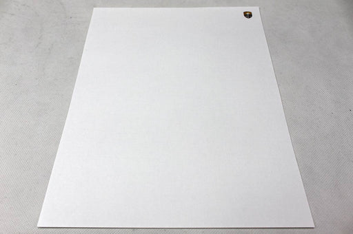 Custom full color letterhead printed on uncoated 70lb linen paper. Letterhead example by Ad Lucem Law Corporation (adlucemlaw.com)