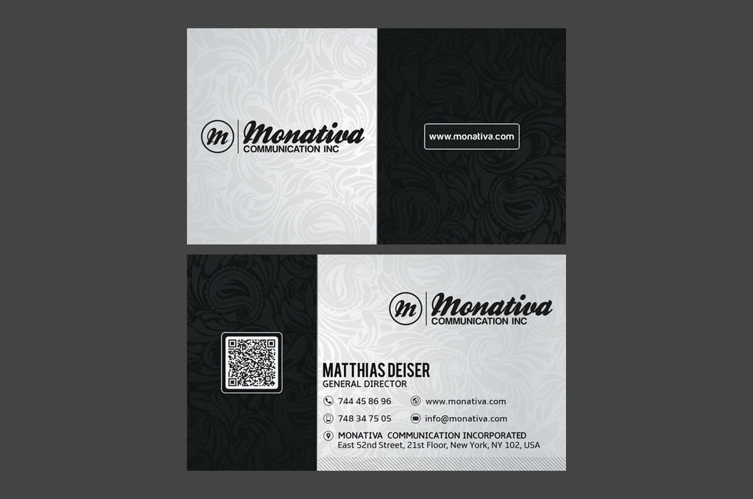 Paisley Business Card Template